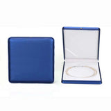 Necklace Long Chain Box Bracelet Jewelry Storage PU Leather Gift
