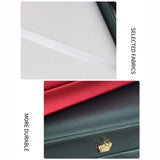 Necklace Long Chain Box Bracelet Jewelry Storage PU Leather Gift