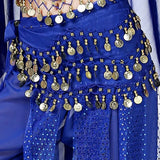 Belly Dance Belt for Dancers Tassels Sequins Waist Chain Hip Scarf