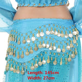 Belly Dance Belt for Dancers Tassels Sequins Waist Chain Hip Scarf