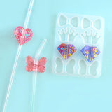 DIY Art Straw Top Mold Epoxy Resin Silicone Mold