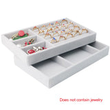 Jewelry Storage Tray Organizer Holder - DIY Ring Bracelet Earring