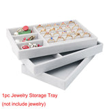Jewelry Storage Tray Organizer Holder - DIY Ring Bracelet Earring