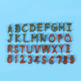 Numbers Letters Resin Keychain Pendant Mold DIY Craft Silicone Mold
