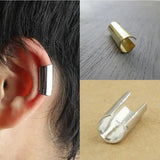 Punk Rock Stainless Steel Hoop Cuff Clip Earring