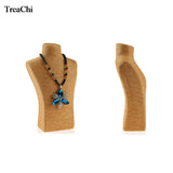 Retro Mannequin Bust Necklace Display Organizer
