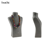 Retro Mannequin Bust Necklace Display Organizer