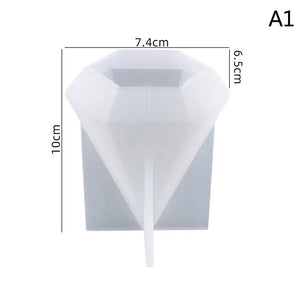 Resin Ring Holder Cone Mold DIY Jewelry Display Stand