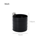 Rotatable Jewelry Box with Metal Handle