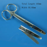 1Pc Surgical Steel Clamp Plier Body Piercing Tool Hooked Double Round Poignant