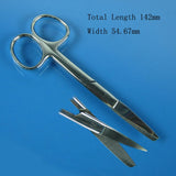 1Pc Surgical Steel Clamp Plier Body Piercing Tool Hooked Double Round Poignant