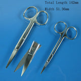 1Pc Surgical Steel Clamp Plier Body Piercing Tool Hooked Double Round Poignant