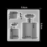 Silicone Perfume Bottle Patch Mold for DIY Jewelry