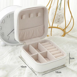 1Pc Single Layer Storage Box Pink Jewelry Packaging Display