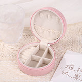 1Pc Single Layer Storage Box Pink Jewelry Packaging Display