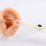 Soft Silicone Jewelry Display Ear Model Tattoo Practice Piercing Tools