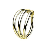 Stainless Steel 6-12mm Hoop Eyebrow Lip Ear Rings Body Piercing Jewelry