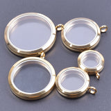 Stainless Steel Floating Memory Locket Pendant