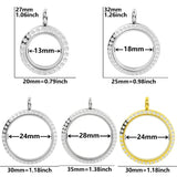 Stainless Steel Memory Charms Locket Pendant for Women Necklaces