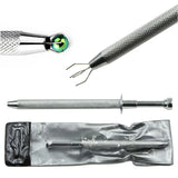 Surgical Steel Piercing Tool Closing Ring Clamp Plier