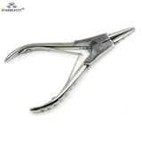 Surgical Steel Piercing Tool Closing Ring Clamp Plier