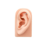 Surgical Steel Flower Lip Ring Tragus Earring Stud Piercing Jewelry