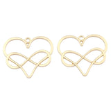 1Pc Tibetan Heart Charms Pendants for DIY Necklace Making