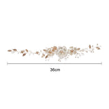Women Pearl Flower Head Jewelry Tiara Wedding Headband