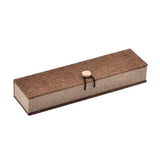 Wooden Jewelry Box Velvet Ring Boxes Earrings Necklace Pendant Display