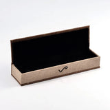 Wooden Jewelry Box Velvet Ring Boxes Earrings Necklace Pendant Display