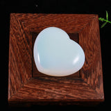 45mm Heart Opal Stone Beads Wedding Accessories Gift Charms