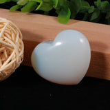 45mm Heart Opal Stone Beads Wedding Accessories Gift Charms