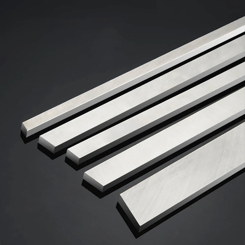 1Pcs 5mm HSS 304 Stainless Steel Flat Bar Strip 200mm Long DIY Carving Cutting