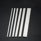 1Pcs 5mm HSS 304 Stainless Steel Flat Bar Strip 200mm Long DIY Carving Cutting