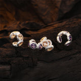 925 Sterling Silver Zircon Ear Clip, No Piercing, Wedding Jewelry