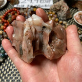 1Pcs Alxa Gobi Stone Unique Shape Agate Jade Stone