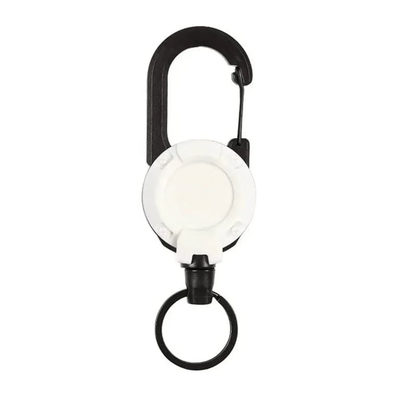 Metal Anti-theft Keychain Retractable Key Ring Outdoor Tool