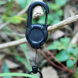 Metal Anti-theft Keychain Retractable Key Ring Outdoor Tool