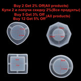 Crystal Clear Ashtray Silicone Mold for DIY Craft Jewelry Making