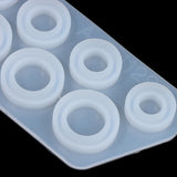 1Pc Assorted Sizes Ring Silicone Mold For Resin Jewelry Casting
