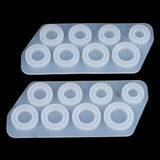 1Pc Assorted Sizes Ring Silicone Mold For Resin Jewelry Casting