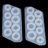 1Pc Assorted Sizes Ring Silicone Mold For Resin Jewelry Casting