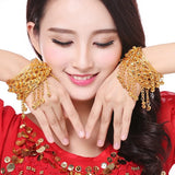 Indian Dance Bell Wrist Band Bracelet Anklet Arm Ornament