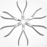 1Pcs Bent Chain-Nose Pliers for Crafting and Repair