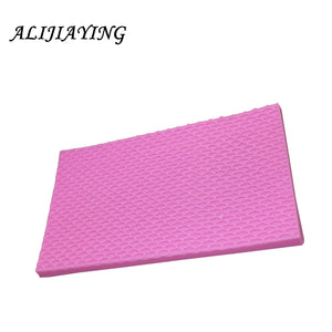 Mermaid Fish Scale Silicone Mold DIY Fondant Embosser Cake Mold D0809
