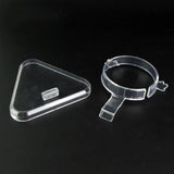 Clear Triangular Bracelet Display Holder Bangle Organizer Rack