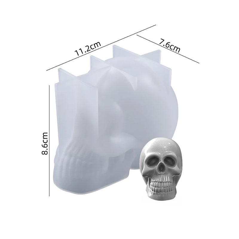 Bucktooth Skull Silicone Mold for DIY Jewelry Making