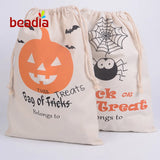 Halloween Drawstring Child Personalized Candy Pumpkin Party Gift Pouch Bag Sacks