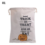 Halloween Drawstring Child Personalized Candy Pumpkin Party Gift Pouch Bag Sacks