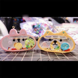 Clear Quicksand Rabbit Silicone Mold for DIY Jewelry Making